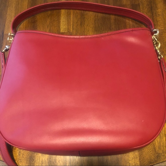 NWT $395 COACH Soft Tabby Leather Hobo Bag in Brick Red! - Picture 10 of 16